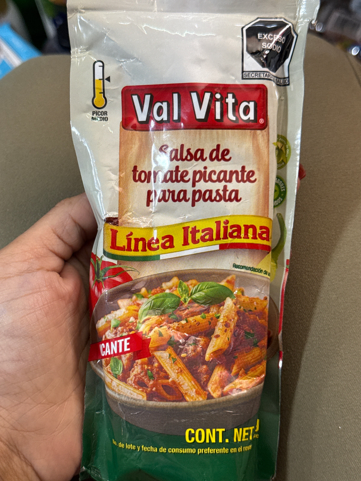 Val Vita Salsa de Tomate Italiana Picosa