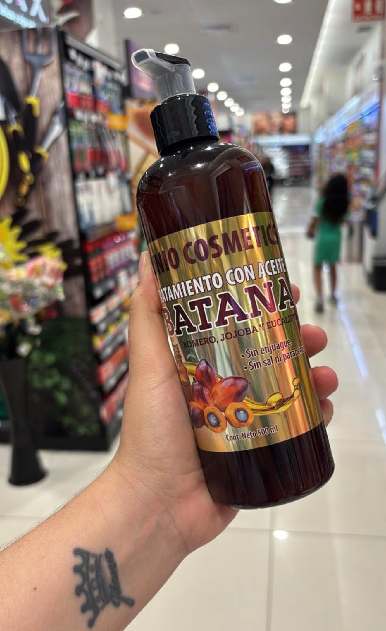 Junio cosmetics tratamiento con aceite batana