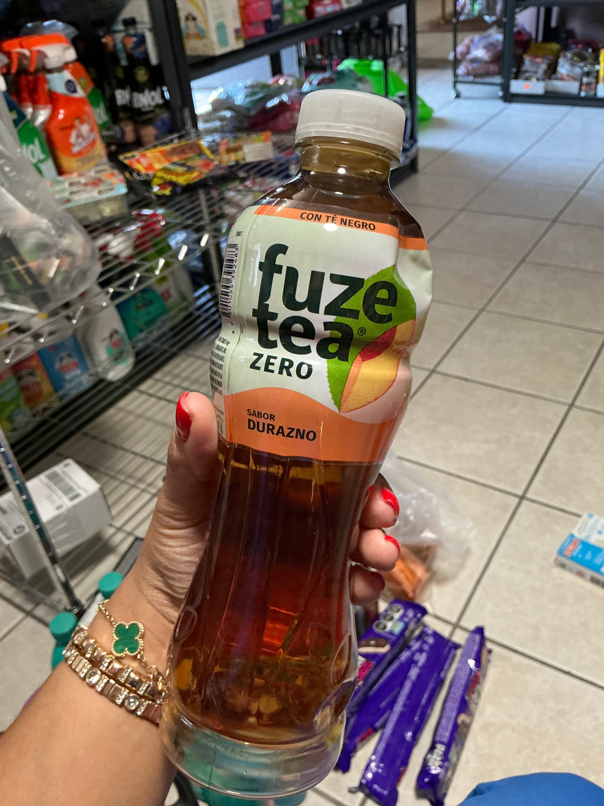 Fuze Tea Zero Sabor Durazno