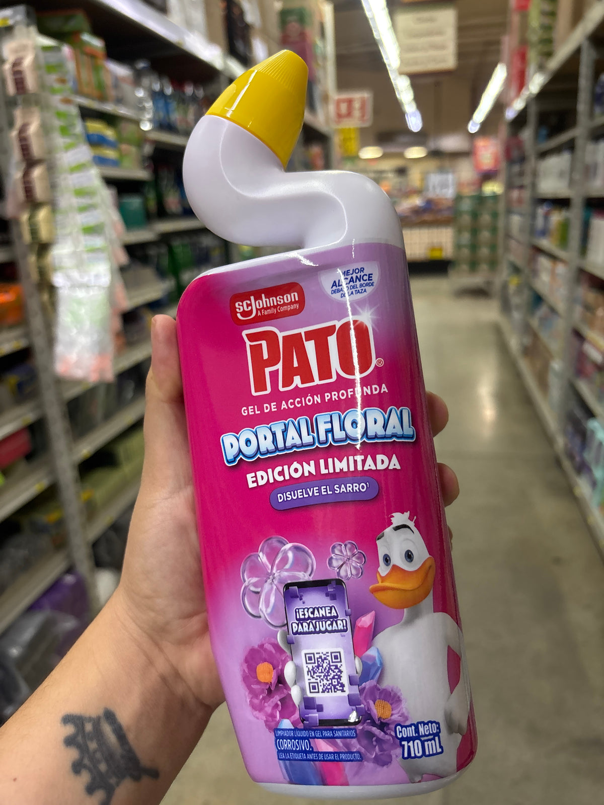 Gel Limpiador de Baños Pato