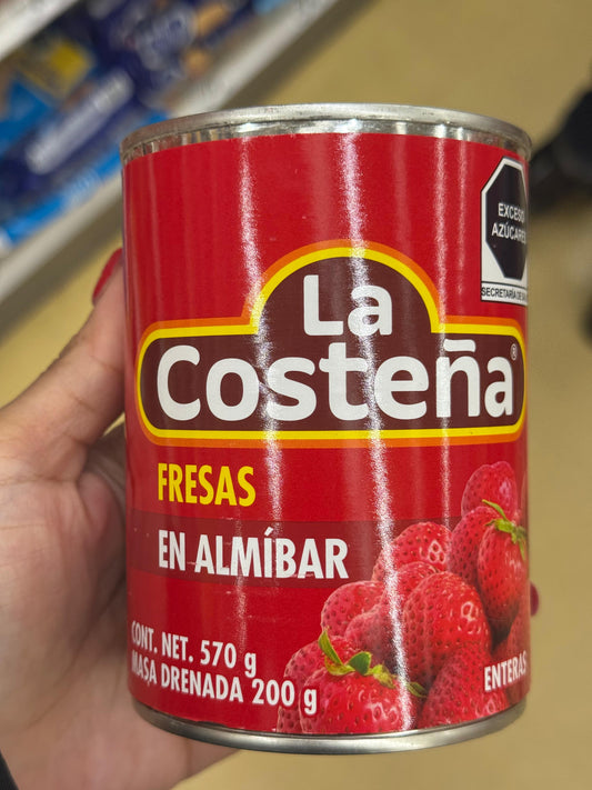 Fresas 🍓 en Almíbar