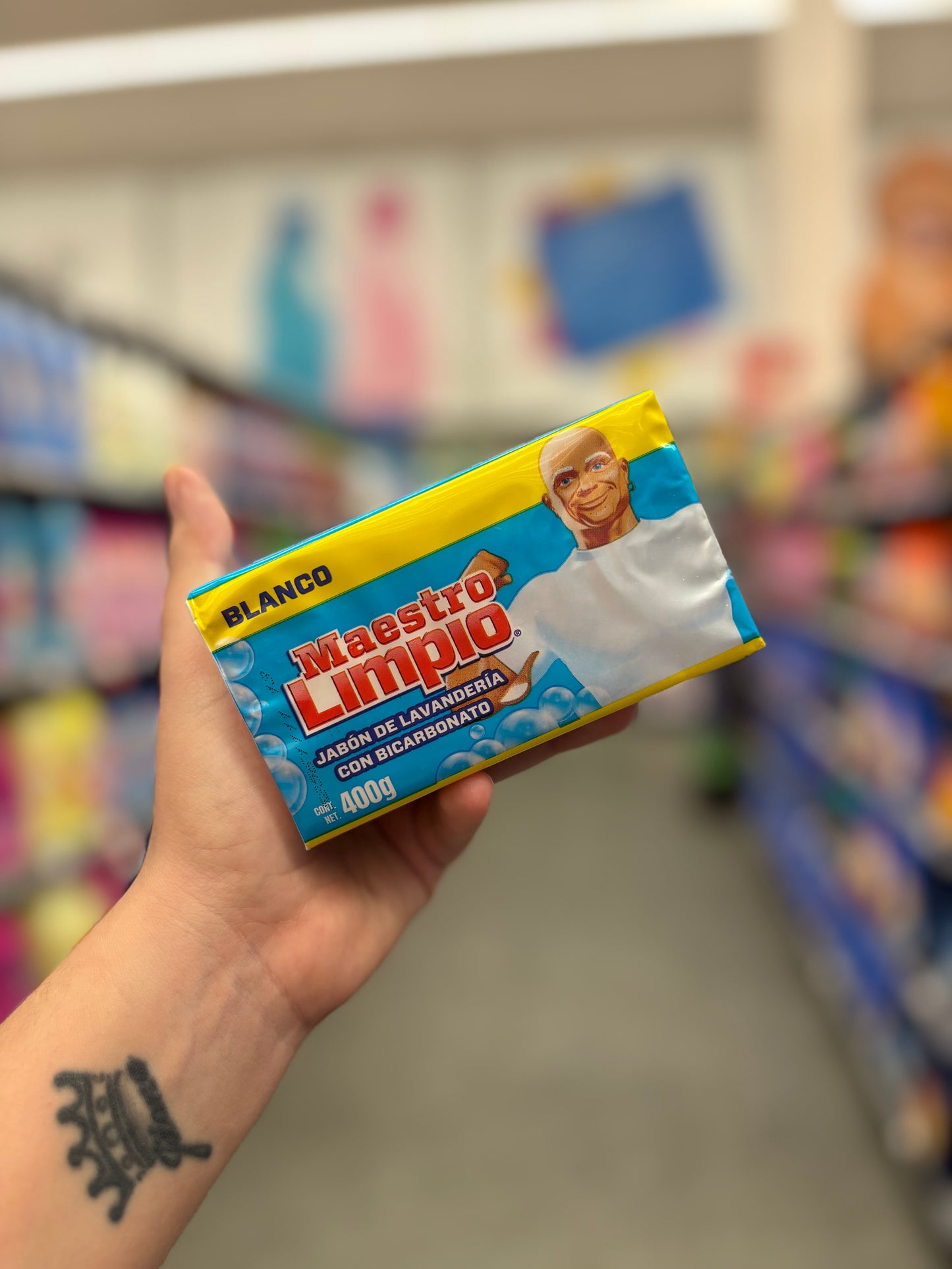 Jabón Rosa Maestro Limpio