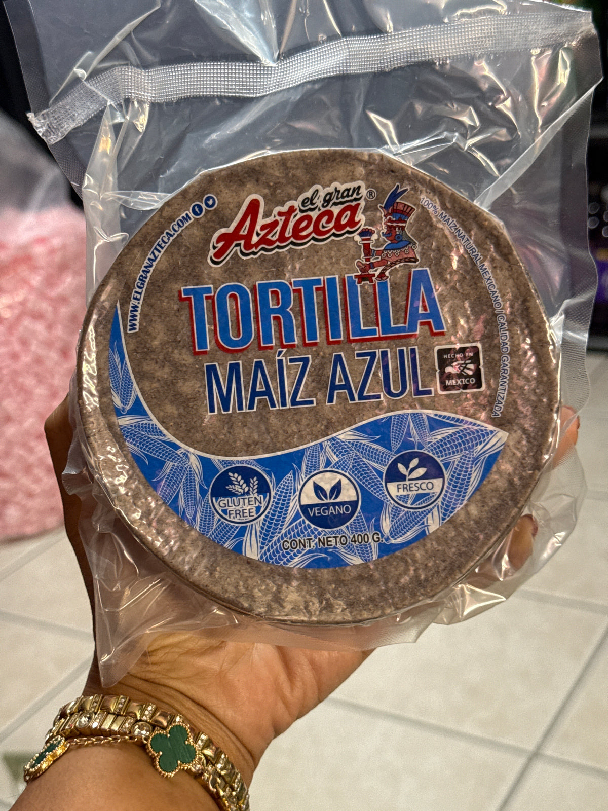Tortillas El Gran Azteca Sabores
