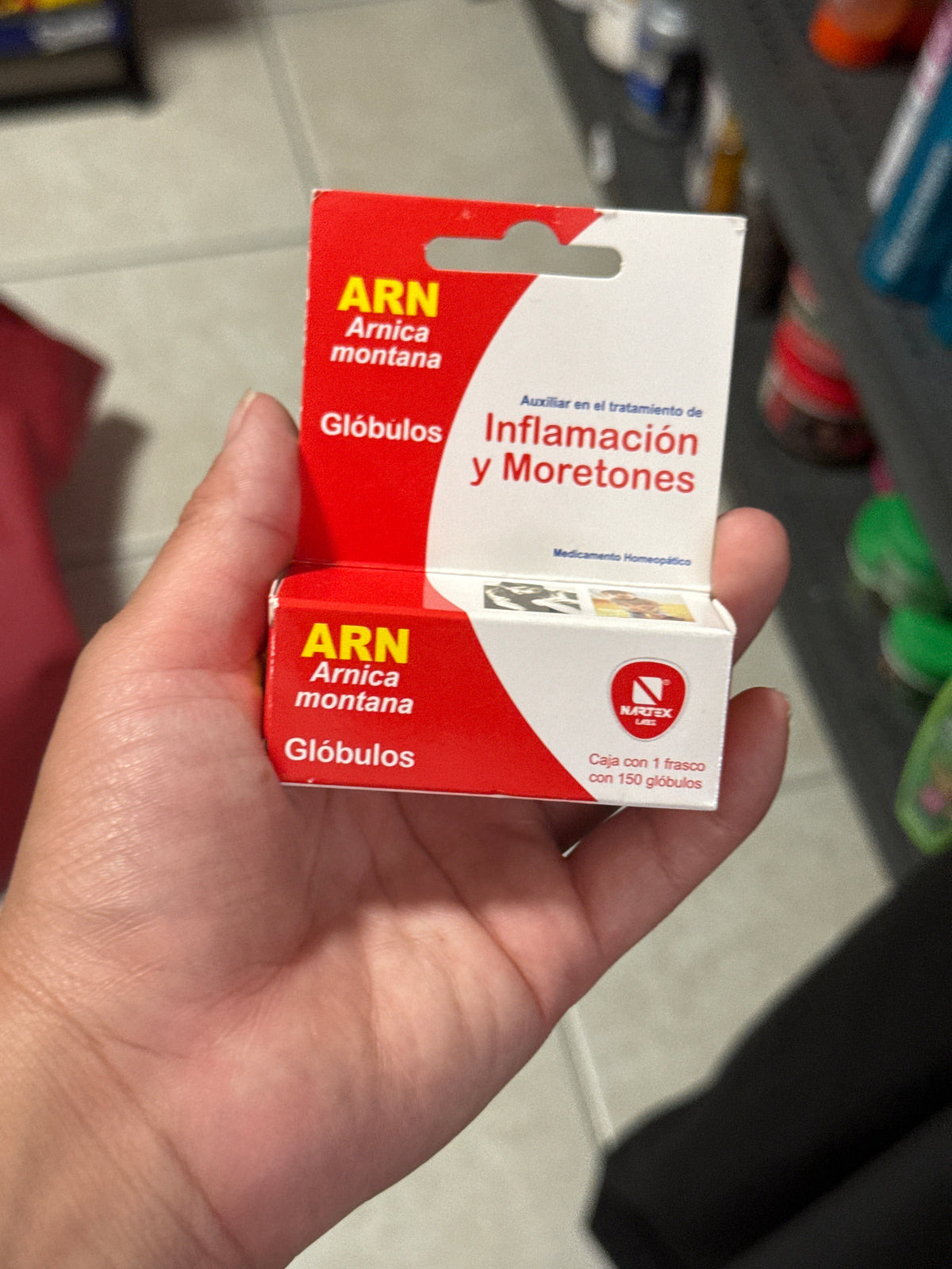 ARN Arnica Montana Inflamación Y Moretones
