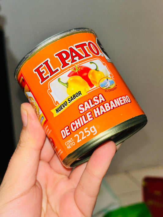 Salsa de chile Habanero “EL PATO”
