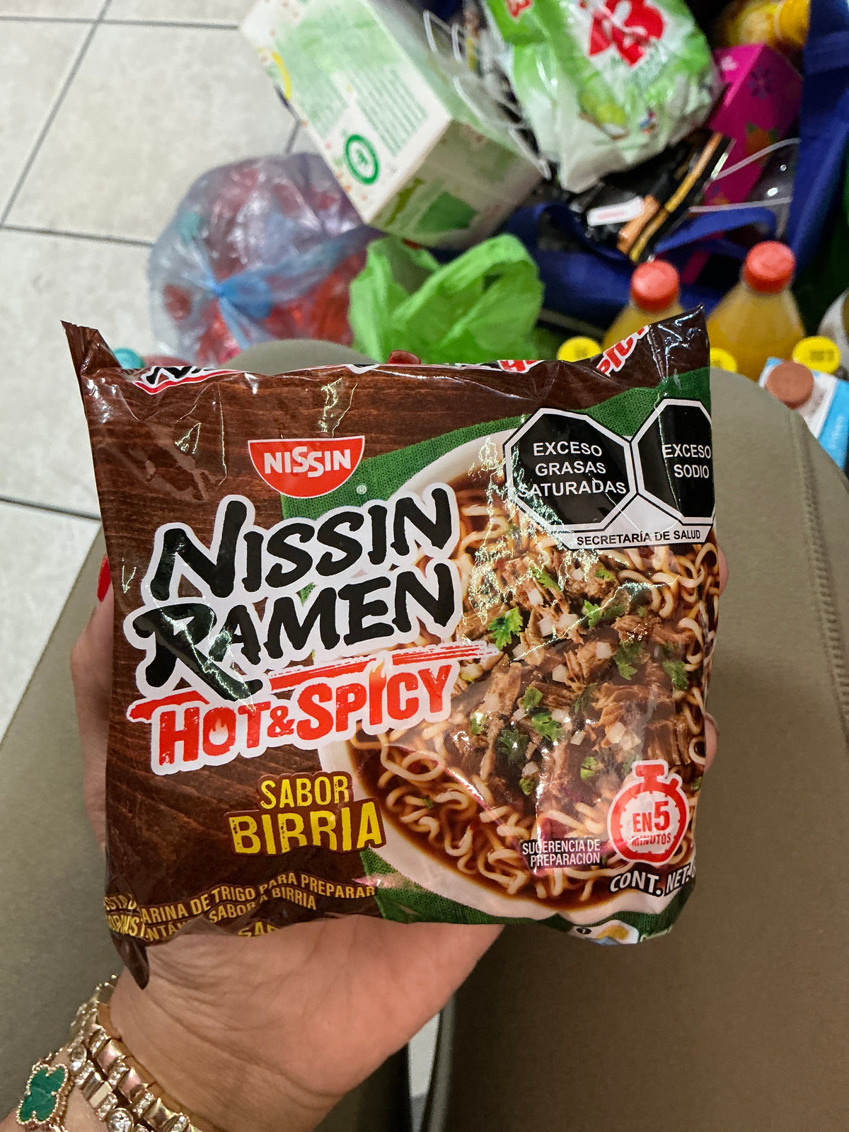 Nissin Ramen Sabor Birria