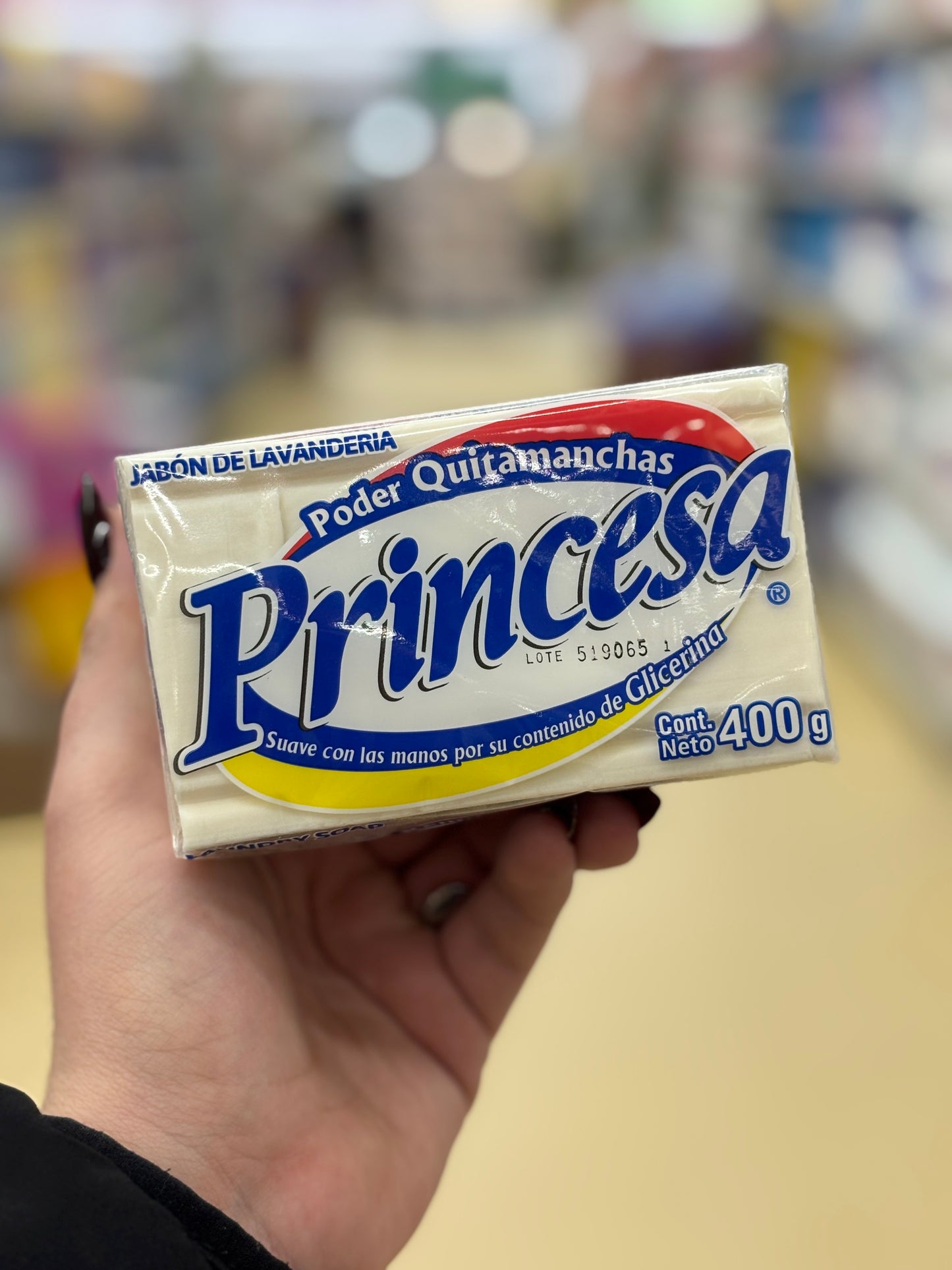 Jabón Quitamanchas Princesa