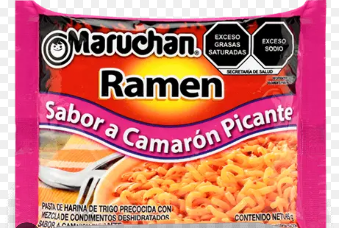 Maruchan Ramen Camaron, limon y habanero