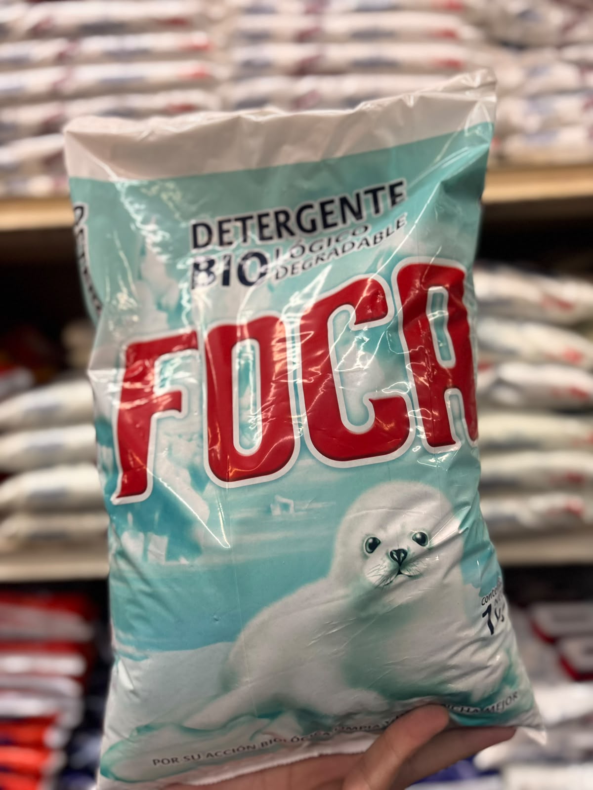 Detergente en Polvo Foca