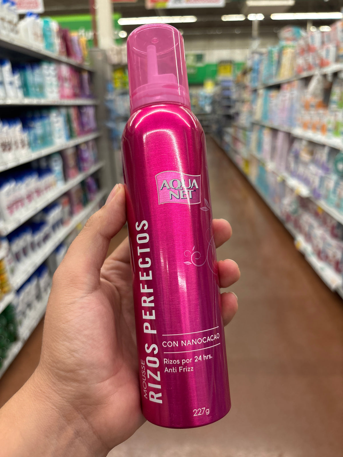 Aqua Net Mousse Rizos Perfectos Mousse