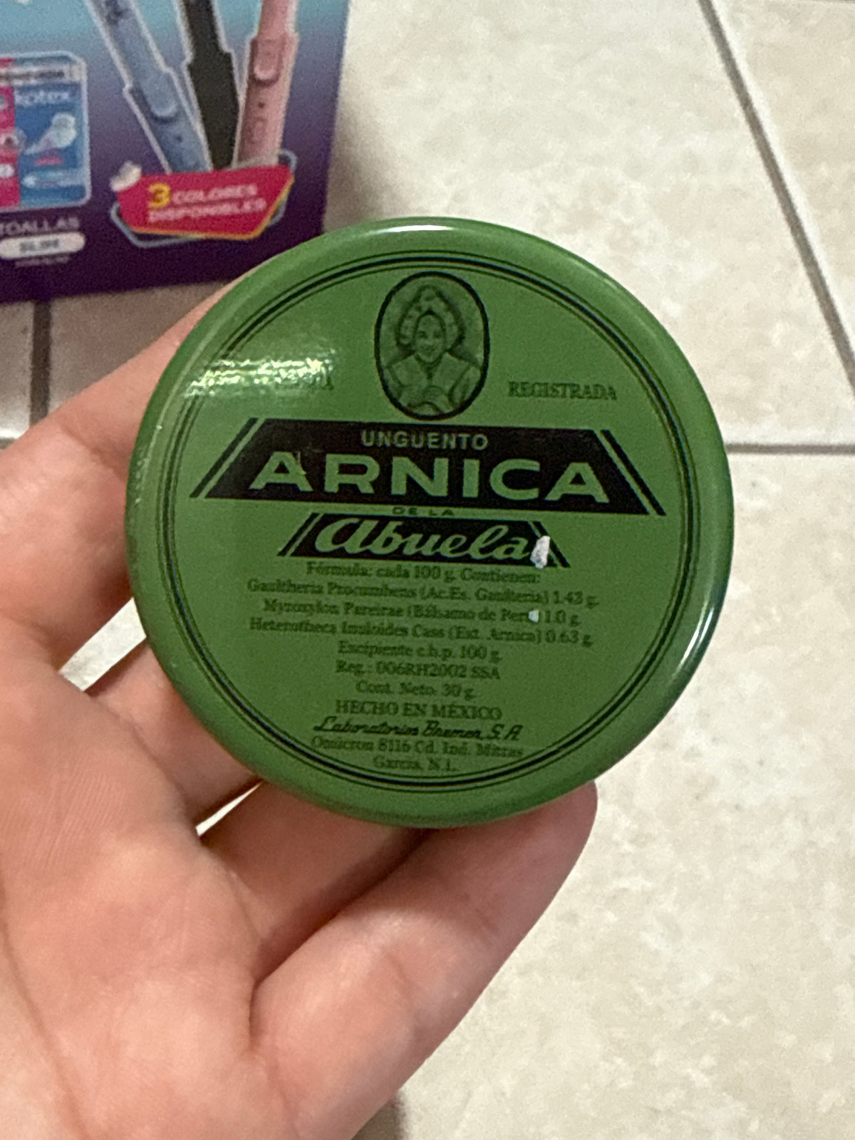 Arnica de la abuela