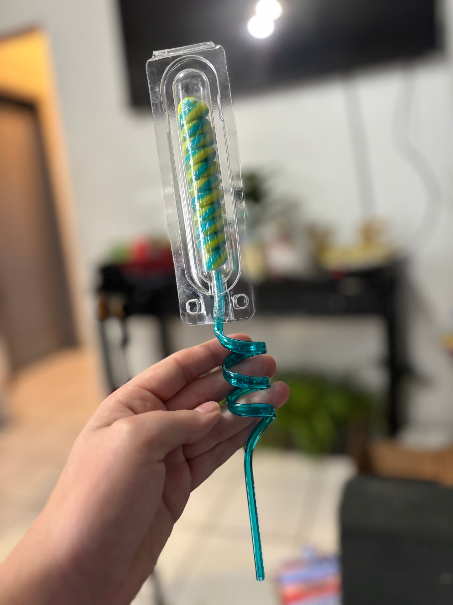 Paleta popote crazy π