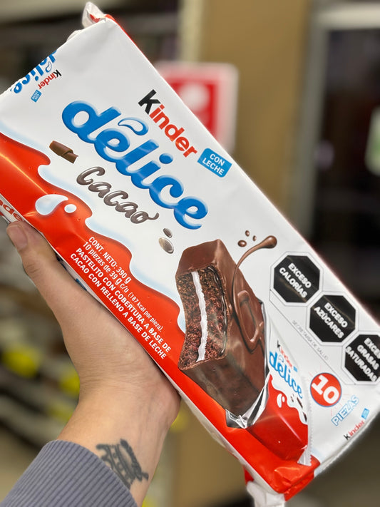 Pan Dulce Pastelito Cacao Chocolate Kinder Delice