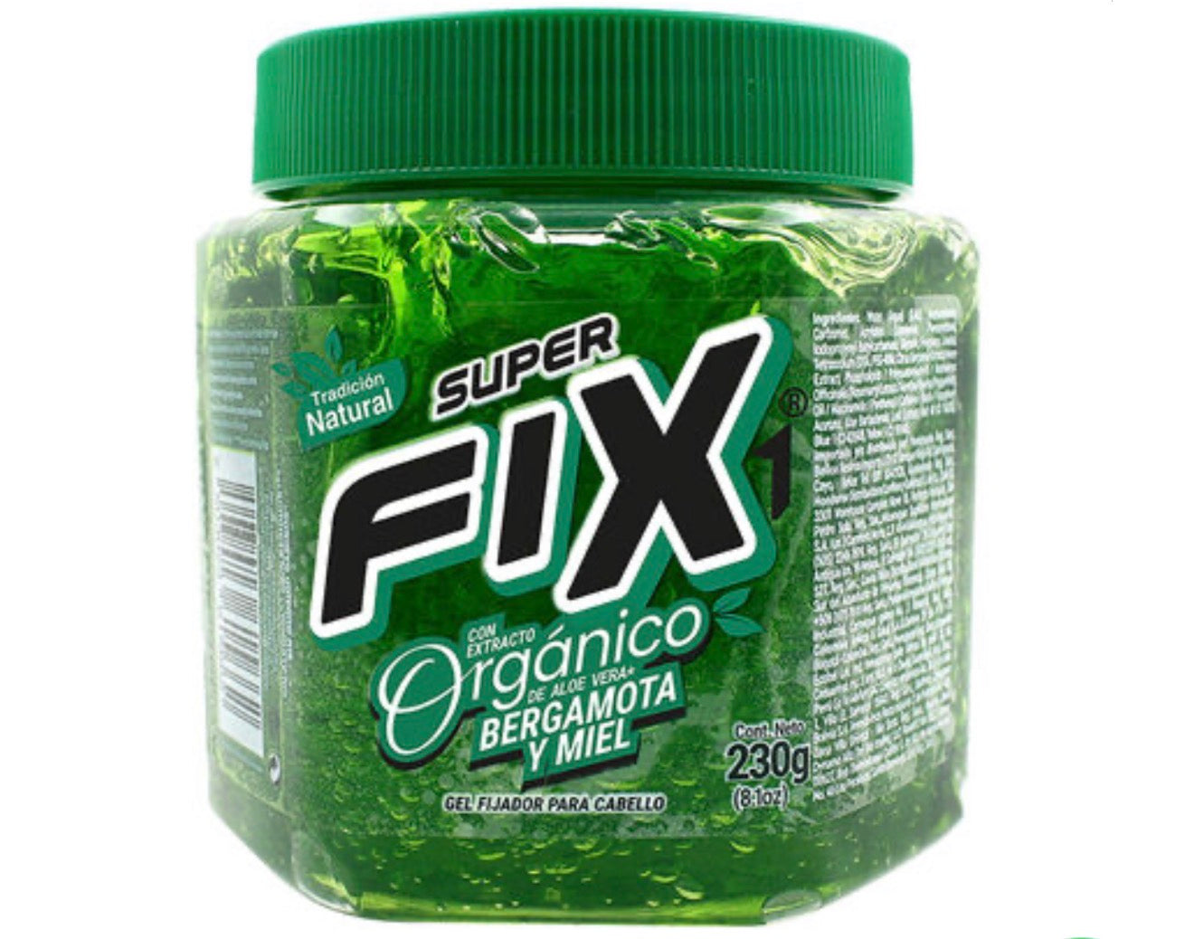 Gel Fijador Organico Bergamota Y Miel