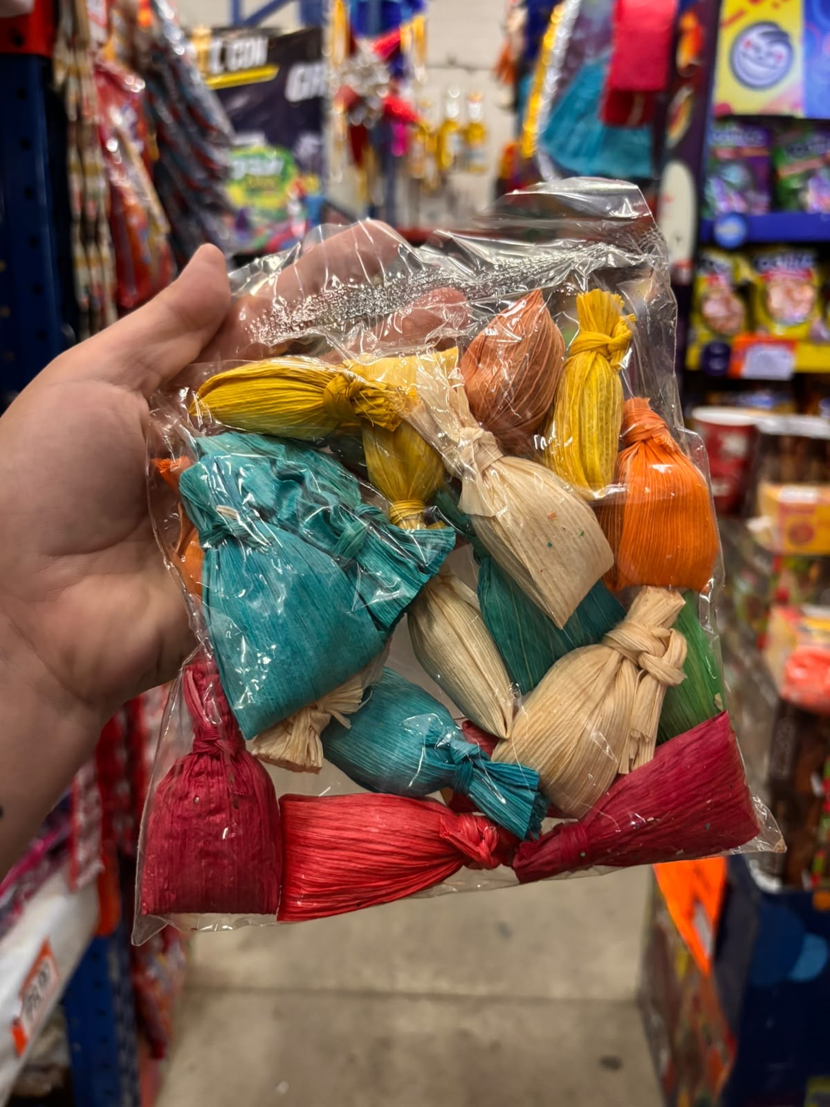 Tamalitos de tamarindo colores