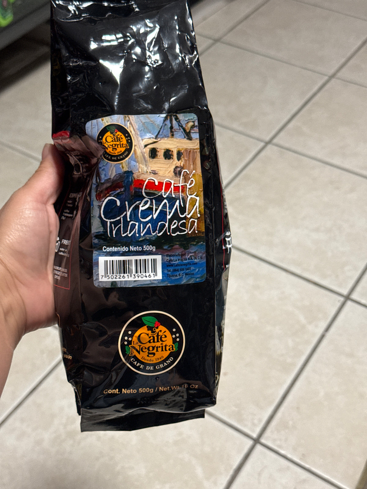 Café Crema irlandesa