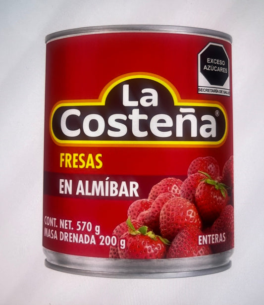 Fresas en Almibar