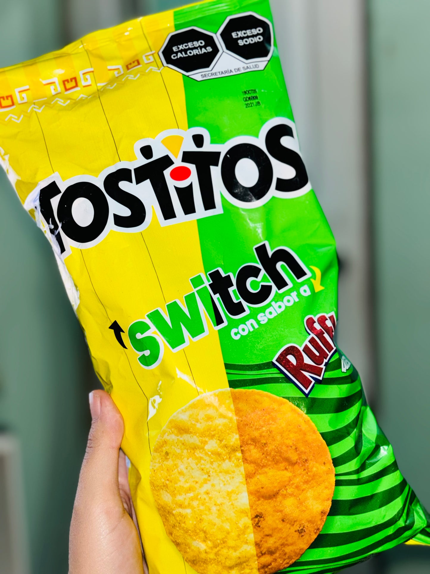 Tostitos Switch sabor Ruffles ๐ง