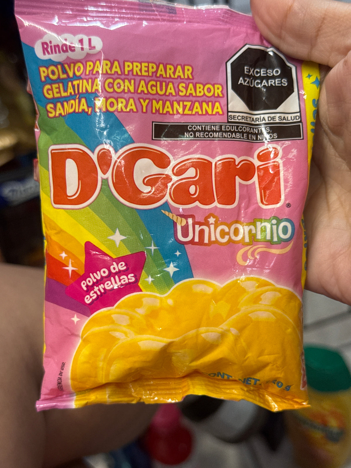 D’Gari Gelatinas Unicornio