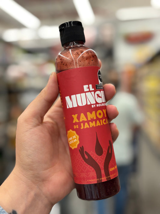 Salsa chamoy de Jamaica libre de azúcar