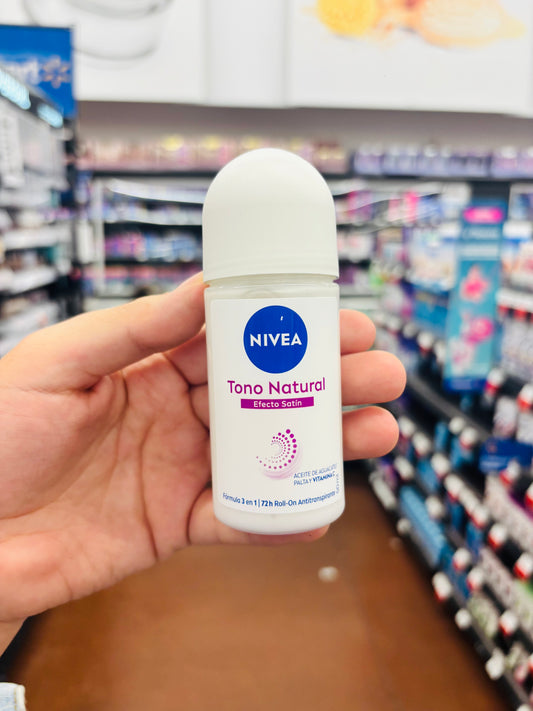 Tono Natural  EFECTO SATIN “Nivea”