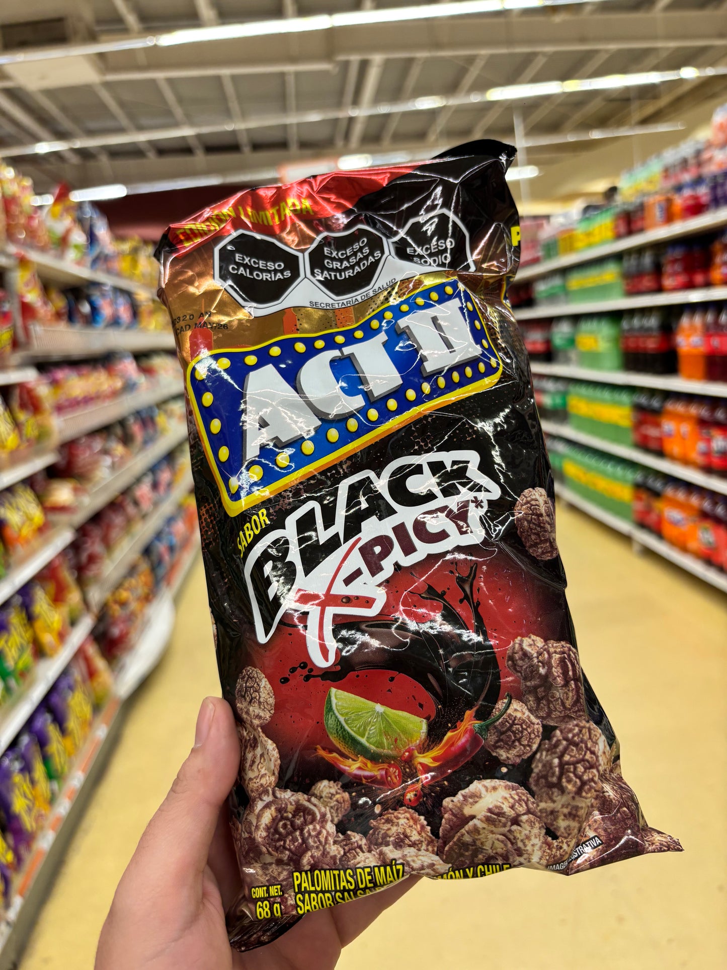 Palomitas ACT ll Black Xpicy