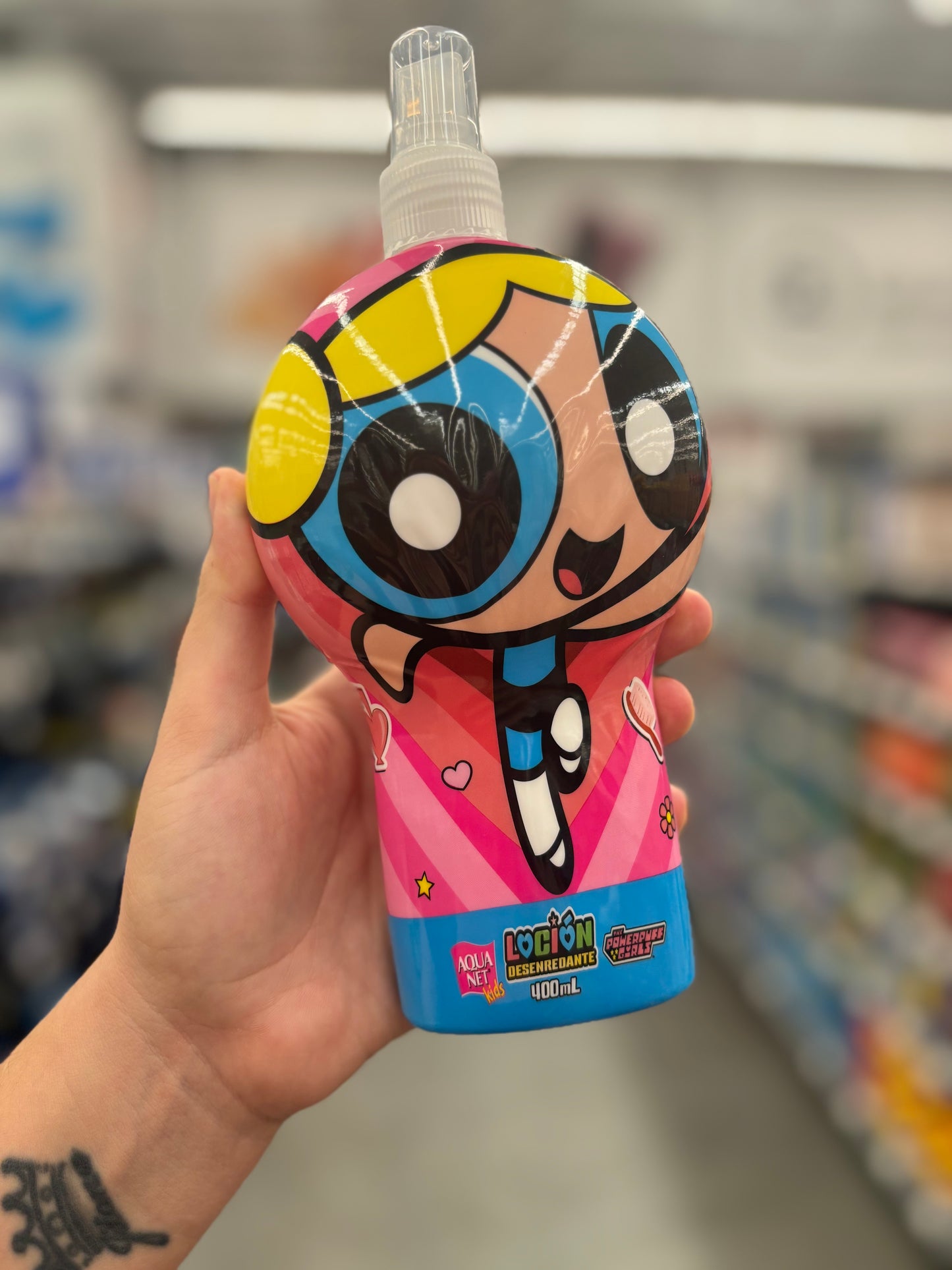 Loción desenredante 💗CHICAS SÚPER PODEROSAS “Aquanetkids”