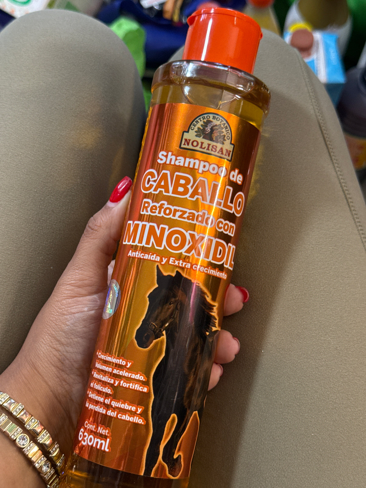 Shampoo de Caballo Reforzado con Minoxidil