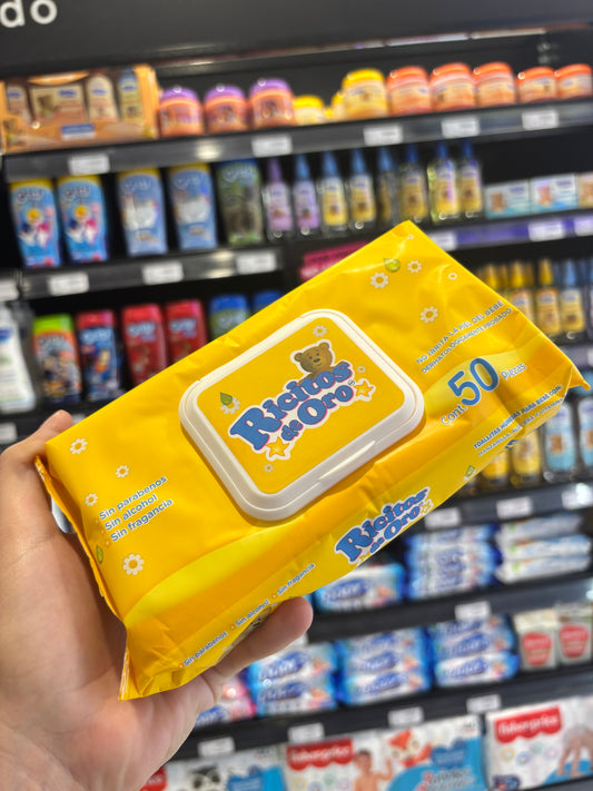 Toallitas Húmedas ✨ Ricitos de Oro