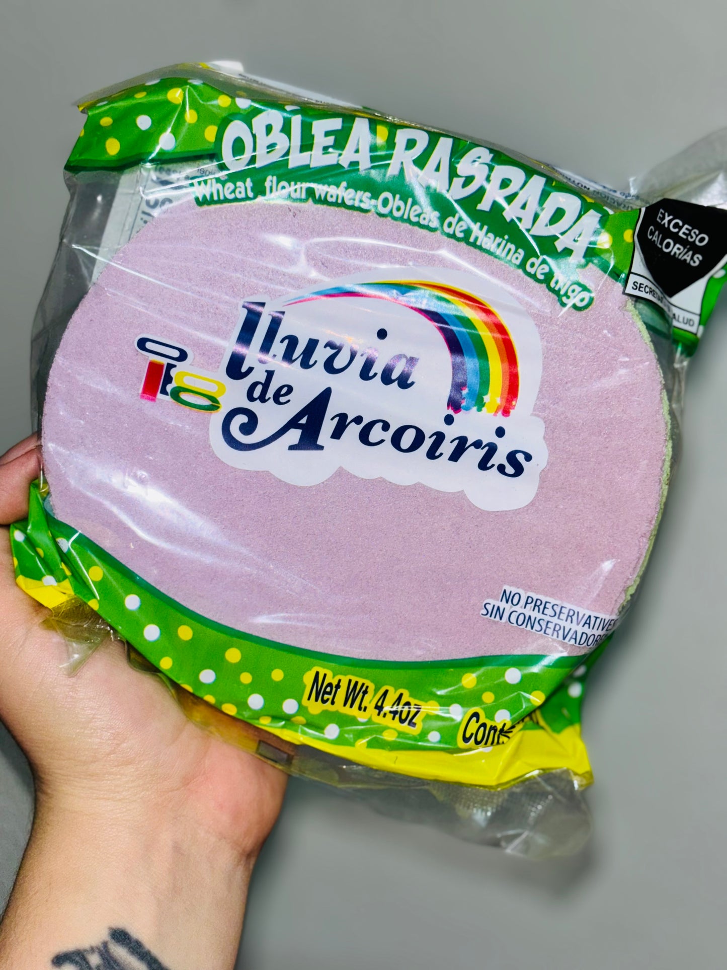 Obleas Arcoíris 🌈