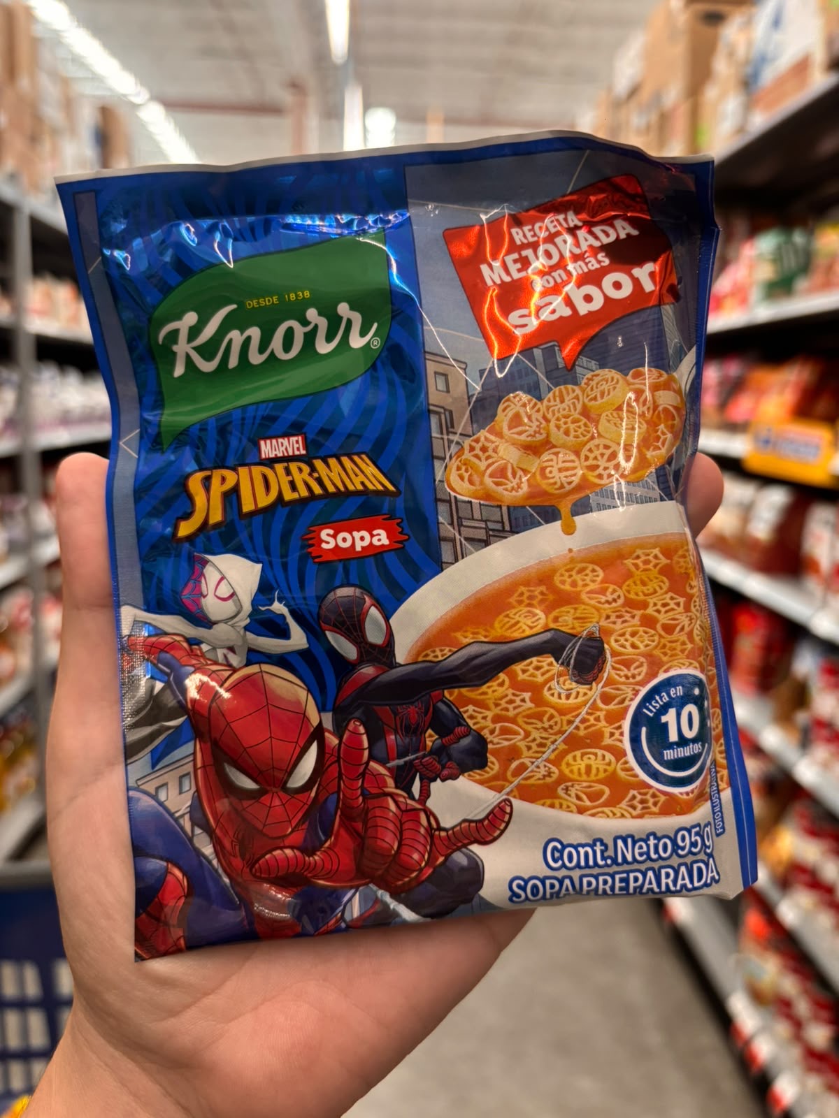 Knorr Sopita SpiderMan