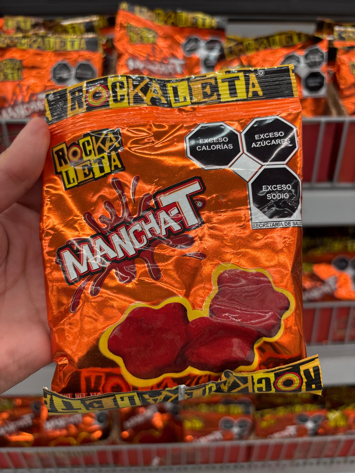 Gomitas Sonrics Rockaleta Mancha T 110g Enchilado 10pz