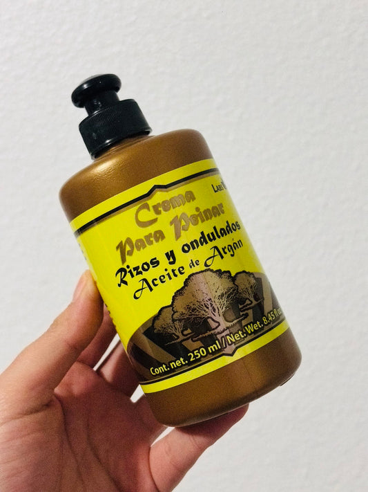 Crema para peinar rizos  “aceite de argan”