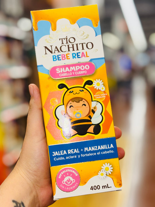 Shampoo BEBÉ REAL “Tío Nacho”