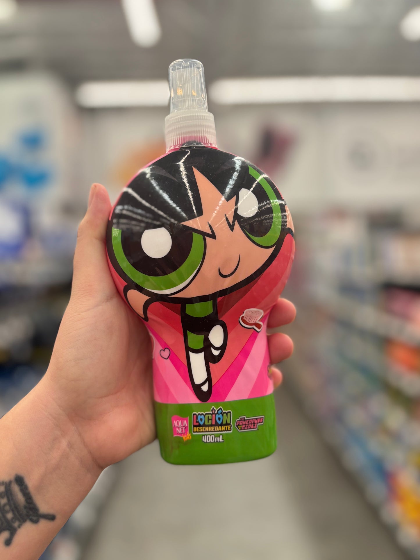 Loción desenredante 💗CHICAS SÚPER PODEROSAS “Aquanetkids”