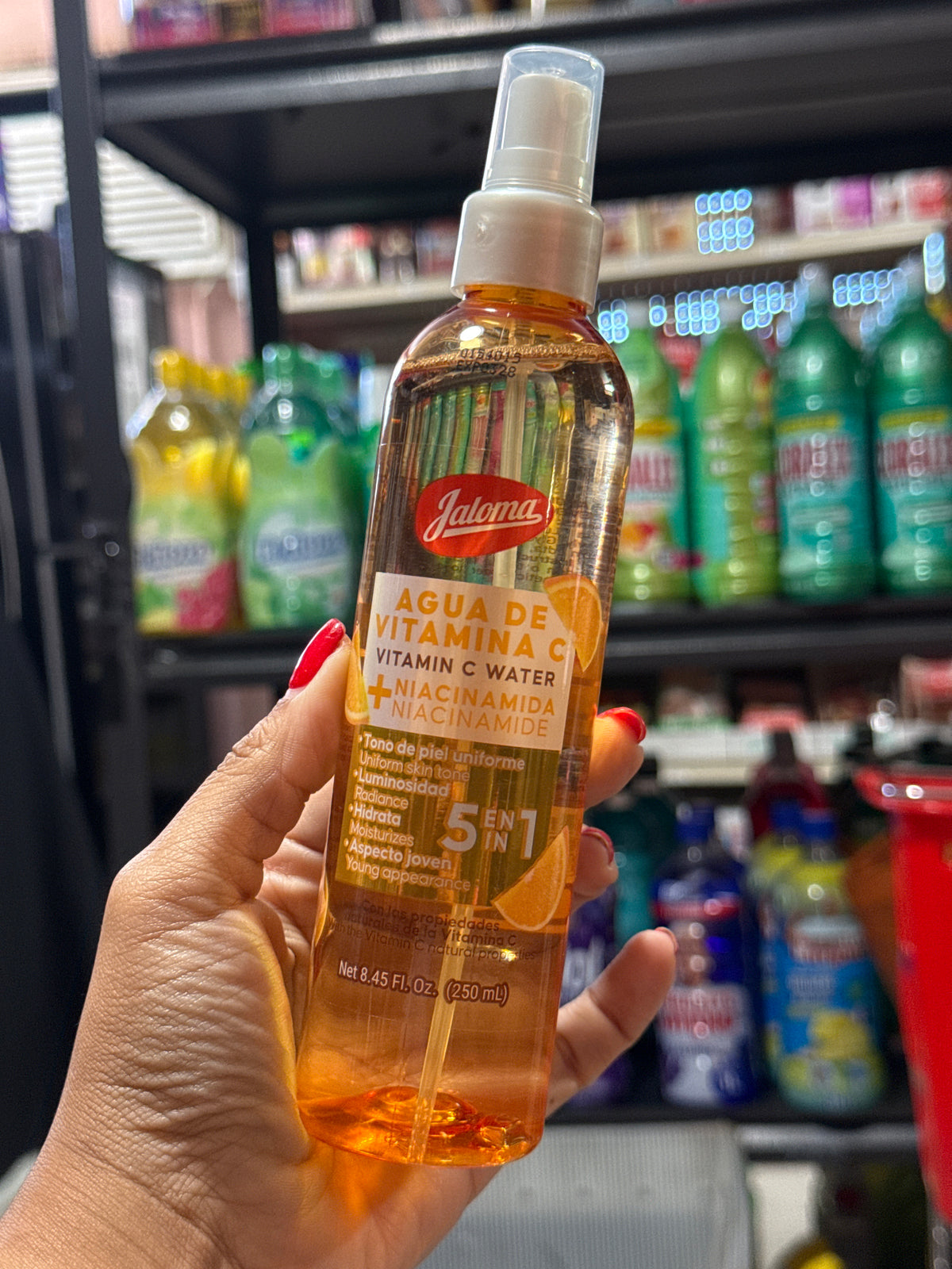 Jaloma Agua de vitamina C y niacinamida