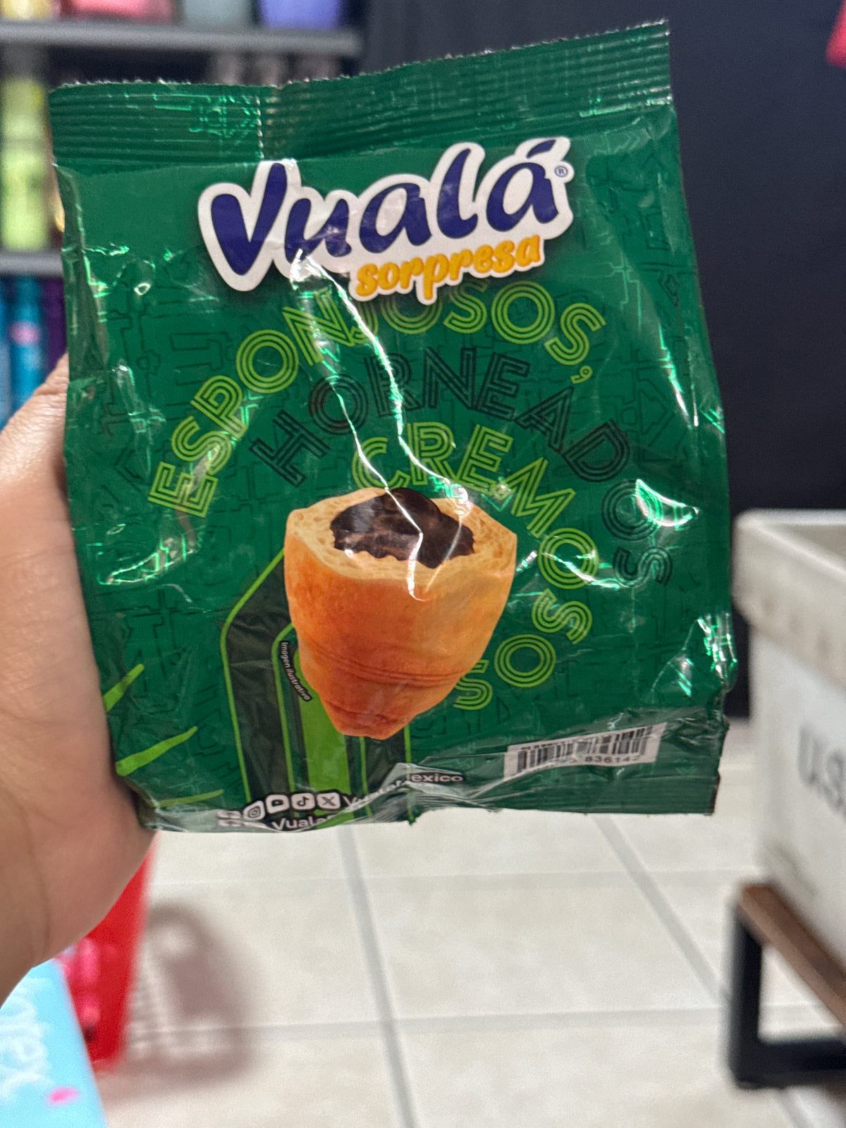 Vuala sorpresa sabor chocolate