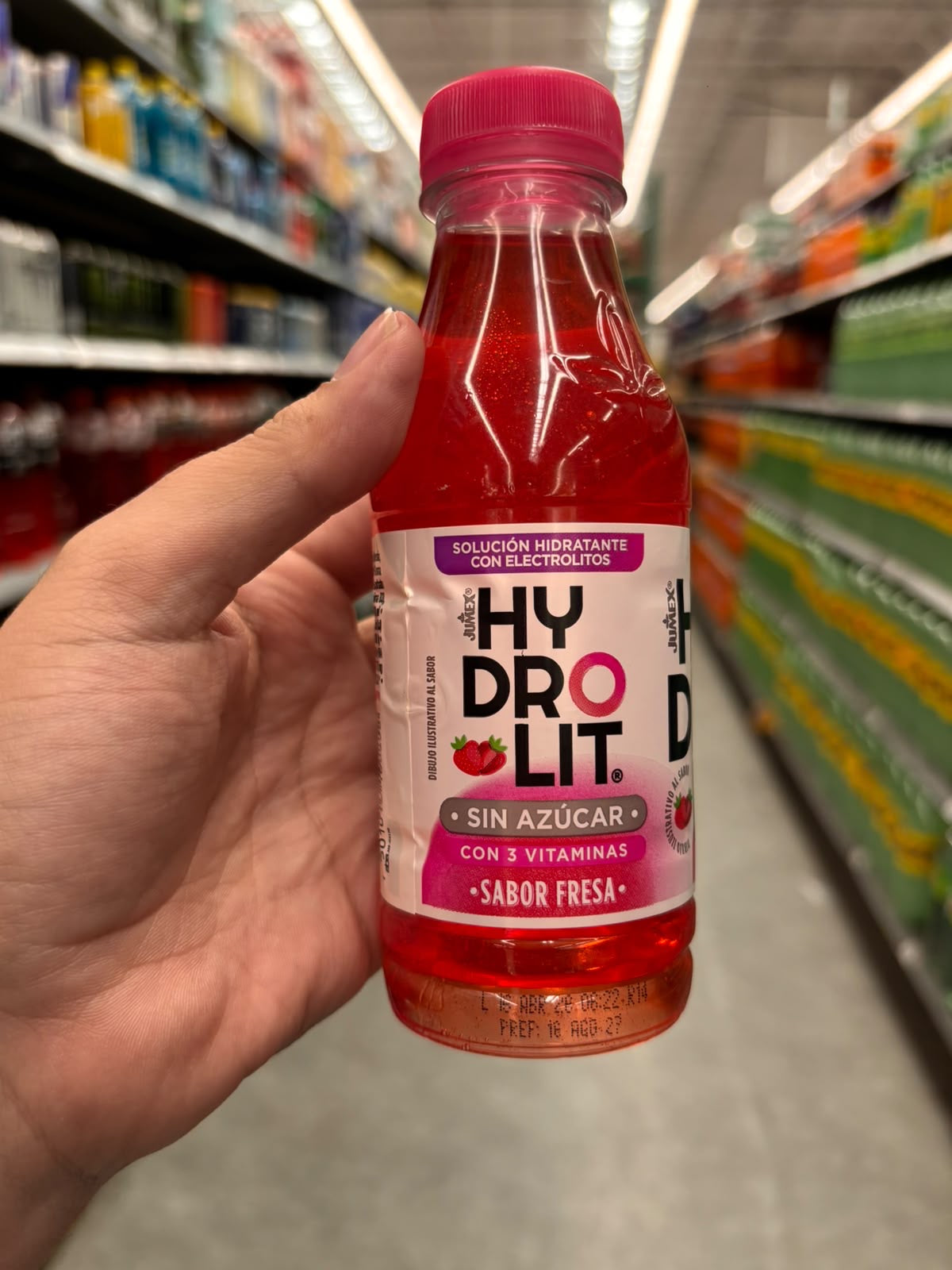 HydroLit de Fresa sin azúcar