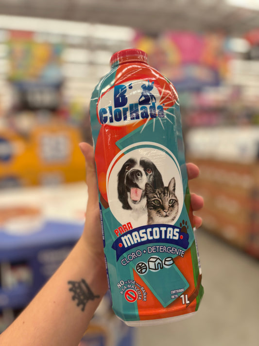 Cloro & Detergente para mascotas 🐶