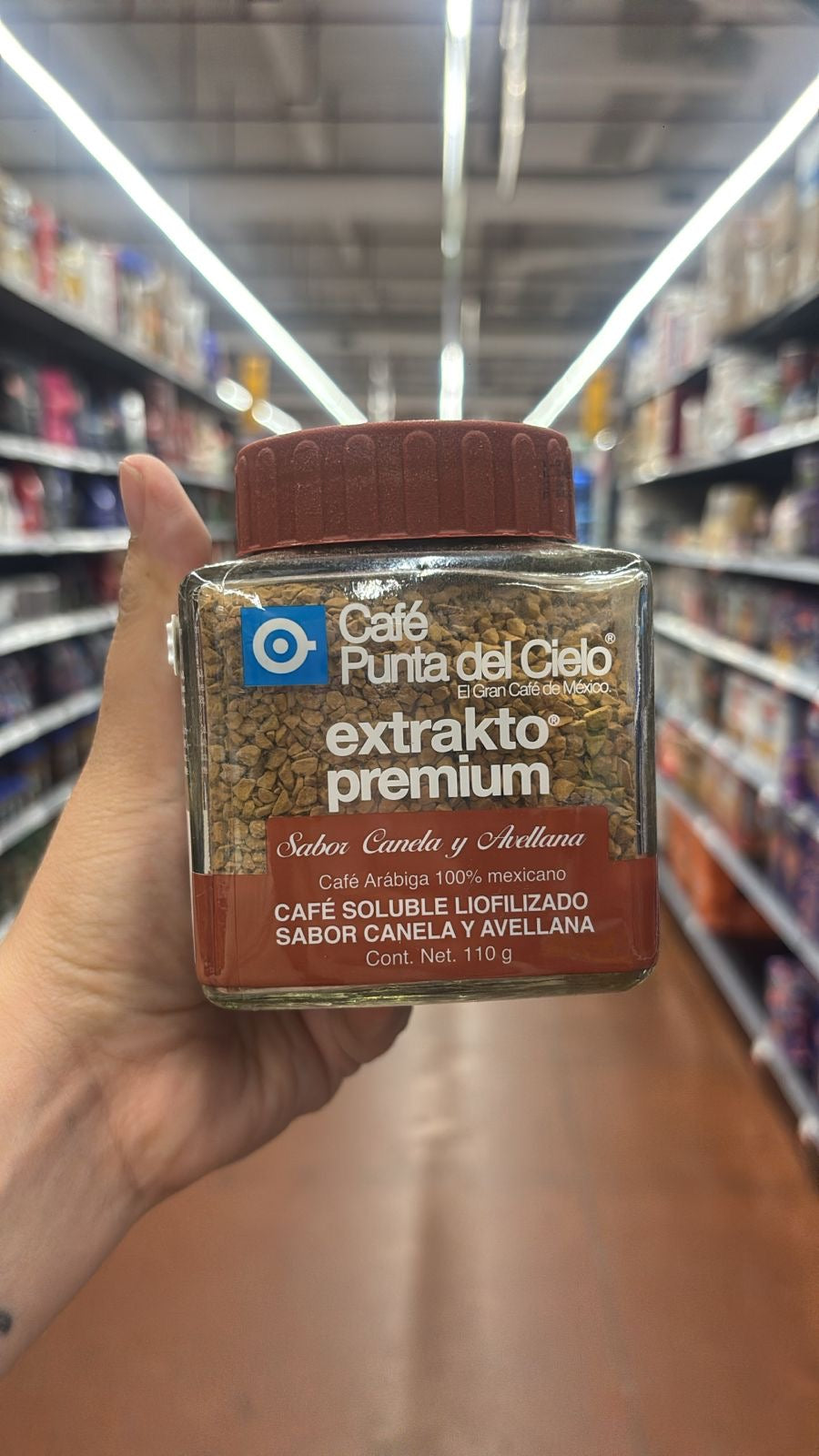 Punta del Cielo Freeze-Dried Cinnamon Hazelnut Cream Coffee 4 oz