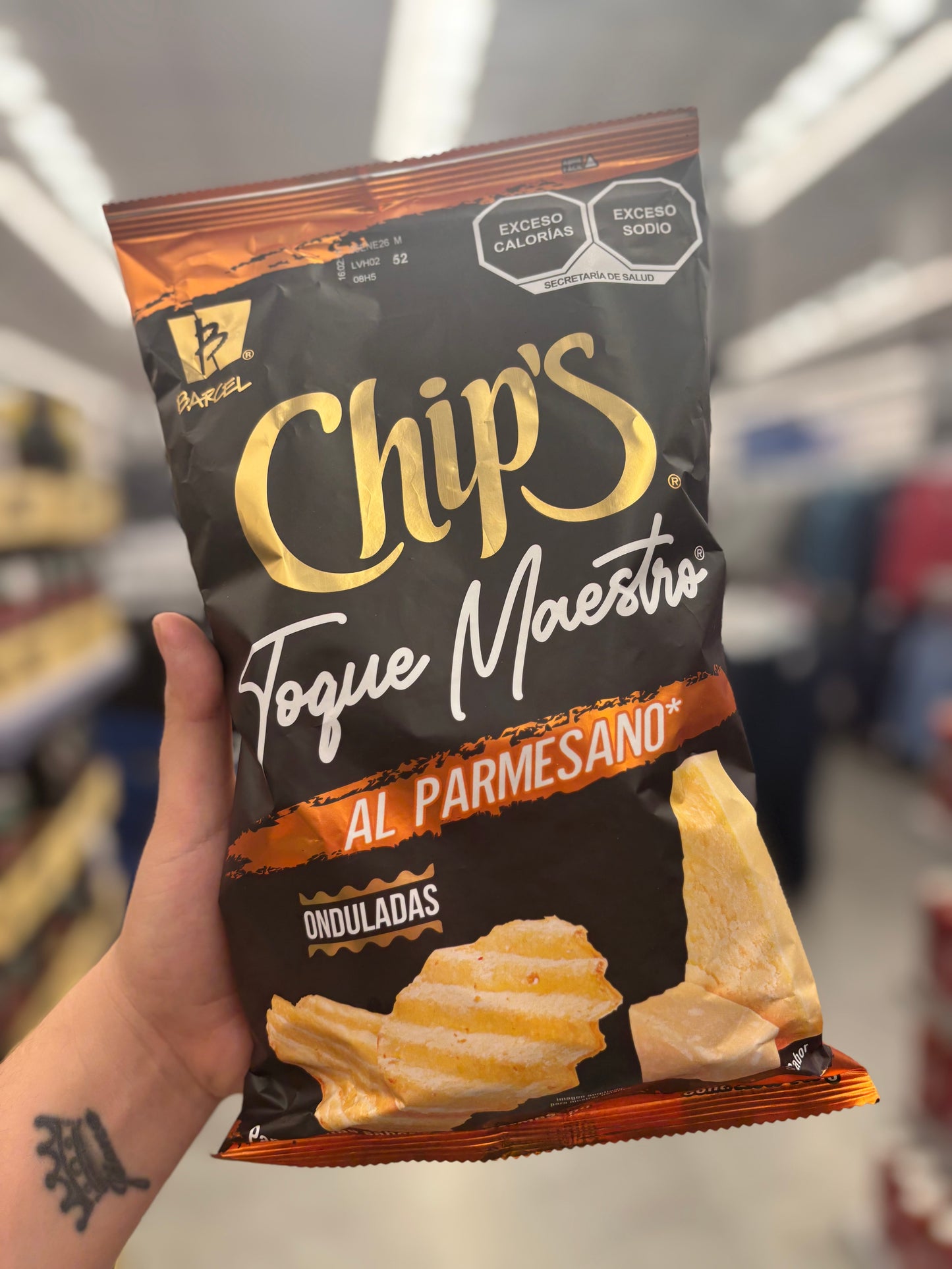 Chips 🥔 Al Parmesano