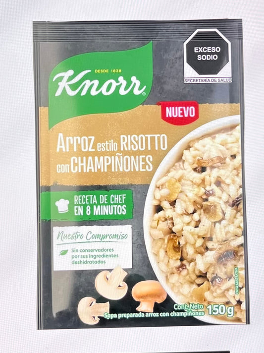 Arroz estilo Risotto con Champiñones