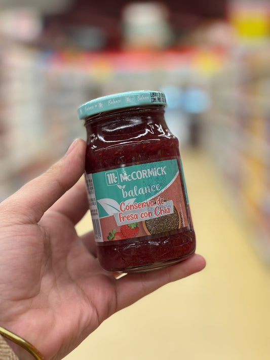 Conserva de fresa con chía 🍓