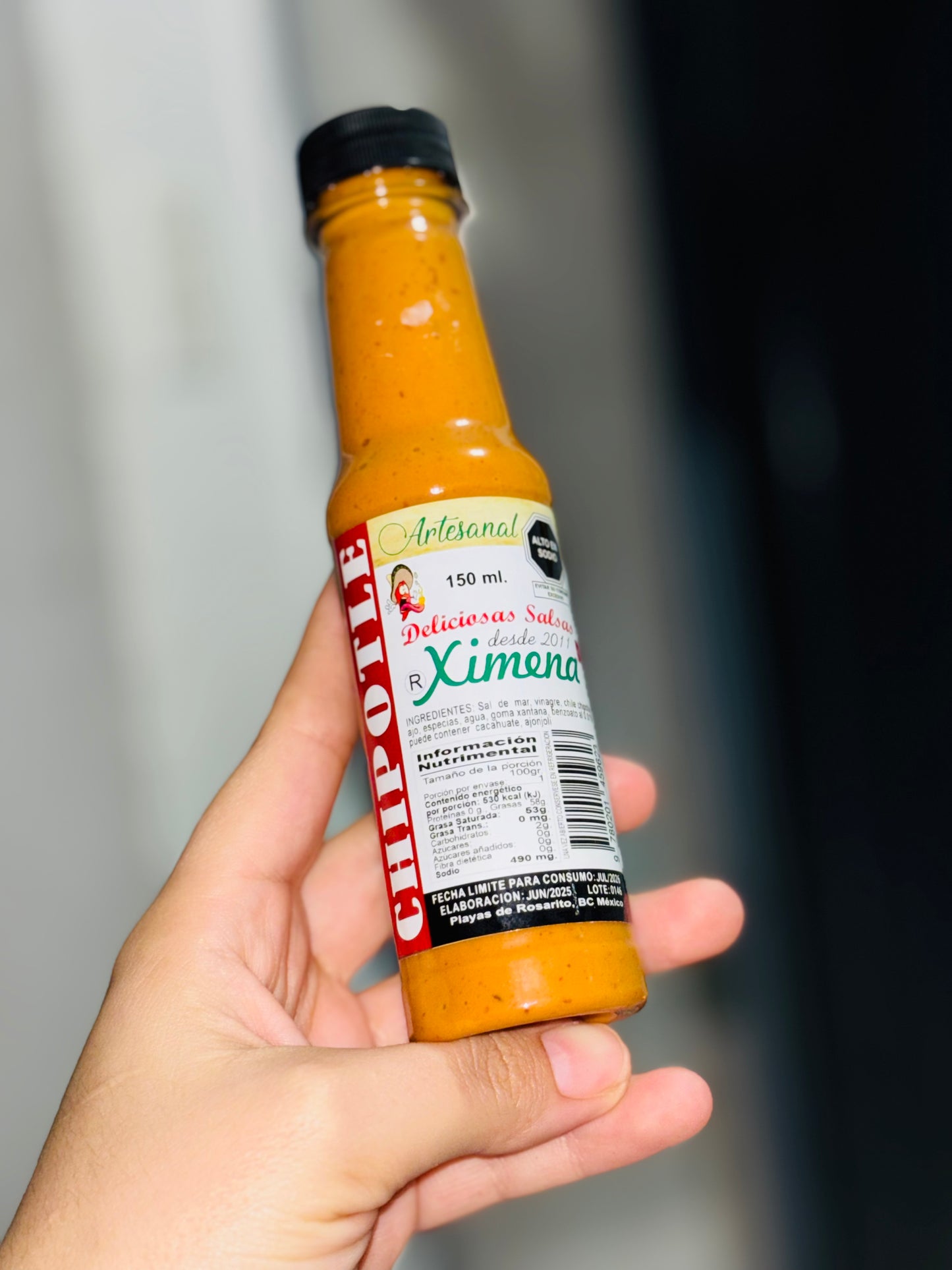 Salsa artesanal Chipotle