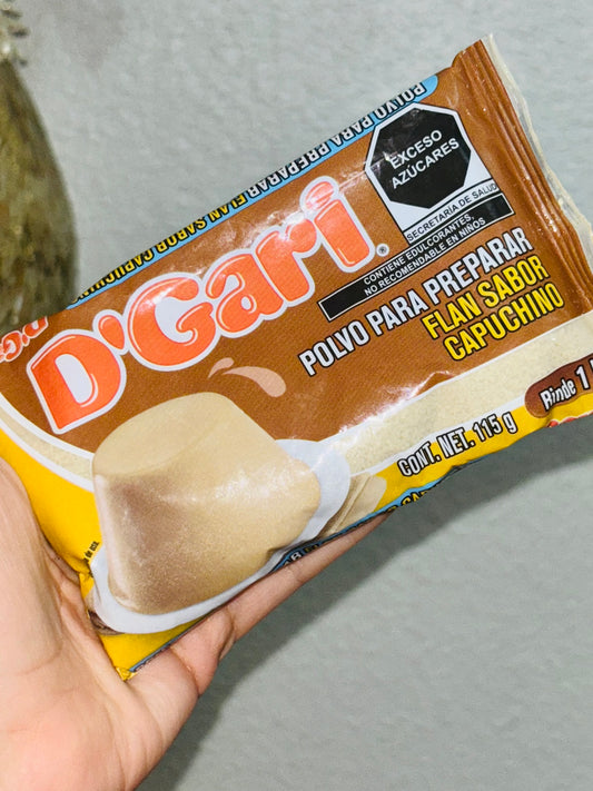 Flan sabores  “D’Gari”