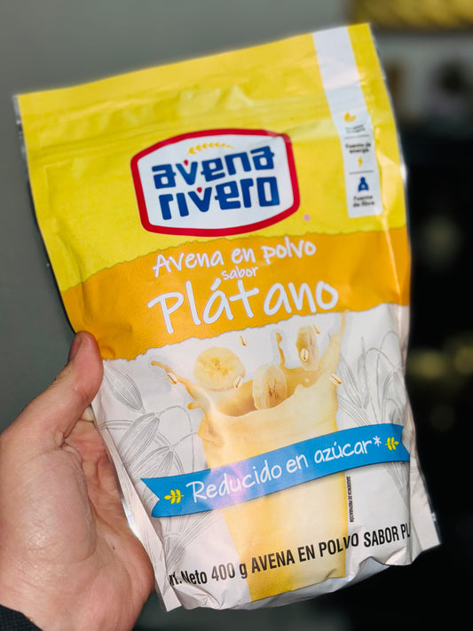 Avena en polvo sabor Plátano 🍌
