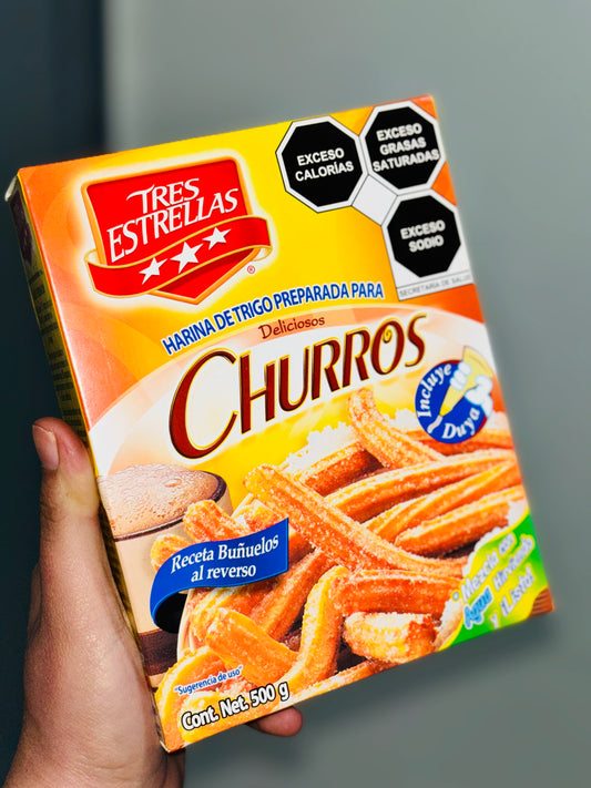 Harina para churros tres estrellas ⭐️