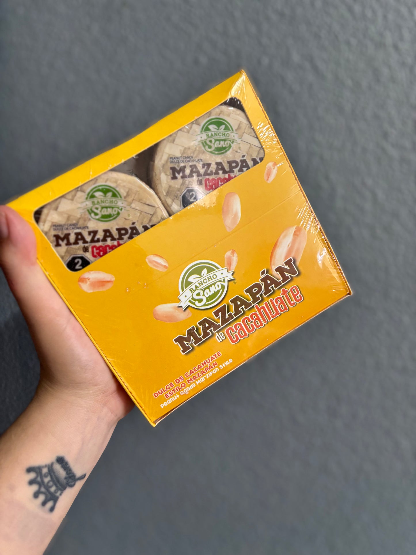 Mazapán con cacahuate 🥜 Gigante
