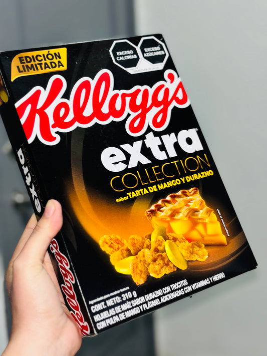 Cereal Kellogg’s tarta de mango 🥭 y durazno