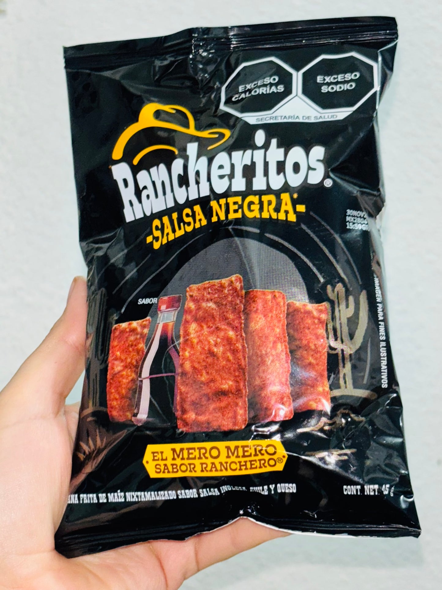 Rancheritos “Salsa negra”